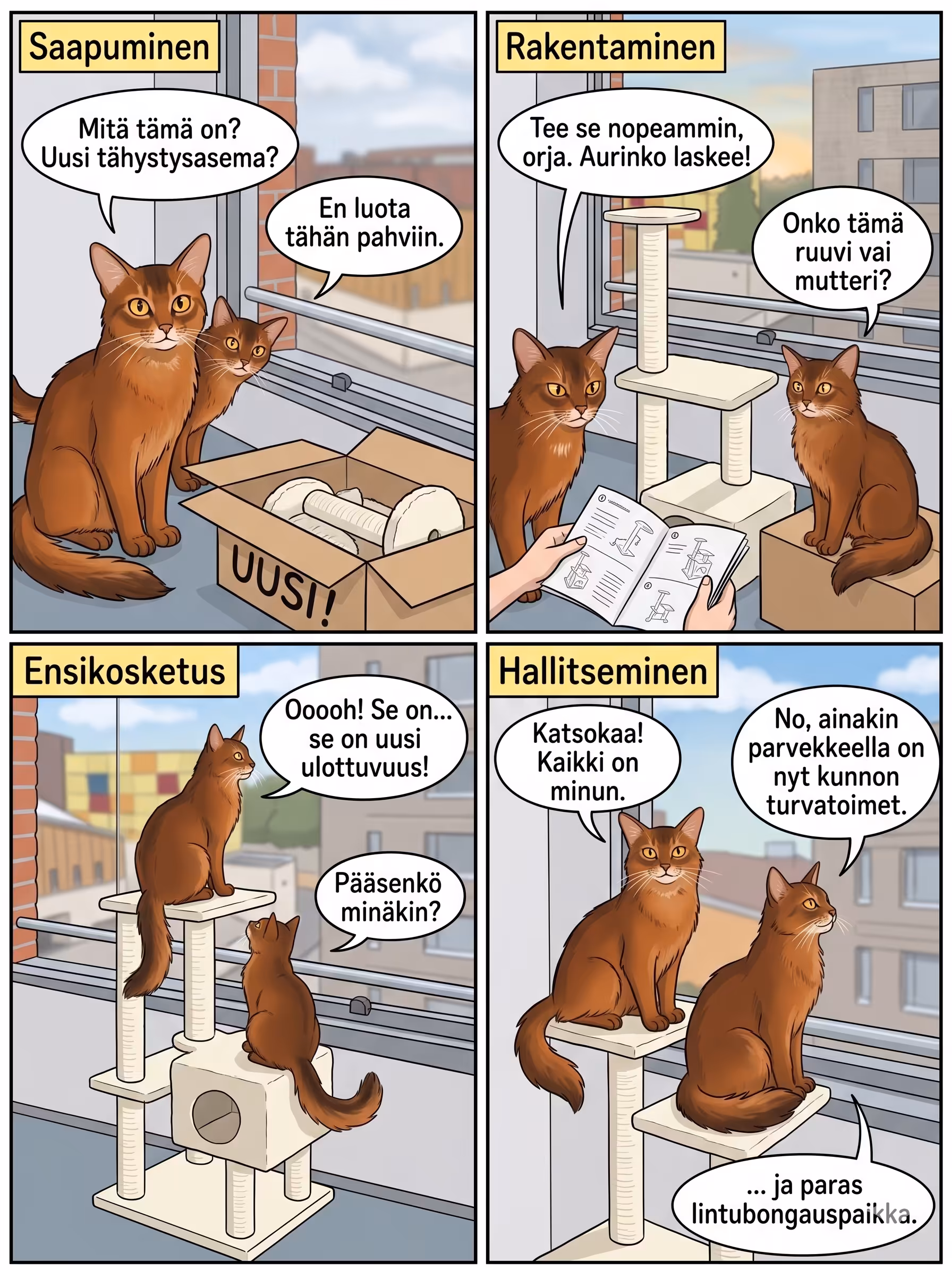 Hani ja Leeat Sarjakuva